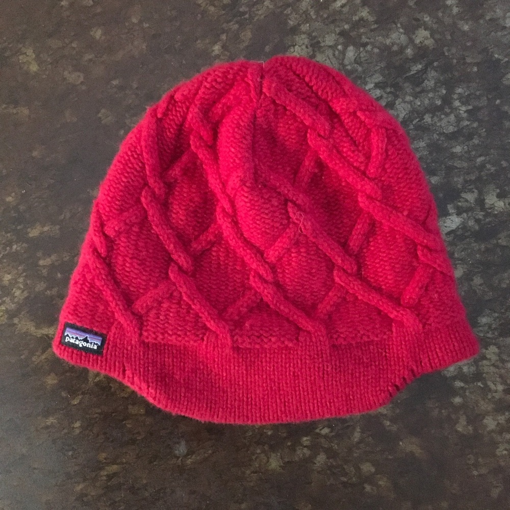 Patagonia knit beanie hat